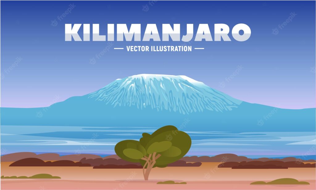 Mount Kilimanjaro by Michael Fitzalan Major Bruton's Safari